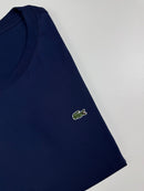 Camiseta Lacoste - Azul Marinho - Pima Chinese
