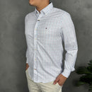 Camisa Social Tommy Hilfiger Oxford - Xadrez AZ/RX