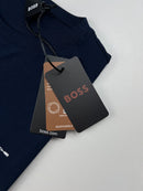 Camiseta Porsche x Boss - Azul Marinho - Seda Pima