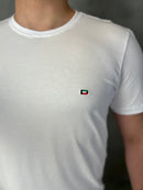Camiseta Enzo Milano Algodão Pima  - Branca
