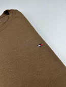 Camiseta Tommy Hilfiger - Marrom - Algodão Egípicio