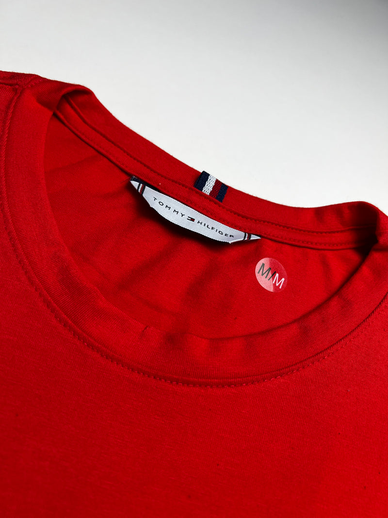 Camiseta Tommy Hilfiger - Vermelha - Algodão Egípcio