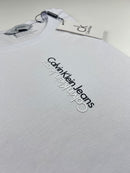 Camiseta Calvin Klein Jeans - Algodão Egípcio - Branca