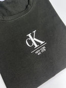 Camiseta Calvin Klein - Verde Militar - Algodão Egípcio