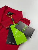 Camisa Gola Polo Hugo Boss -  Vermelha