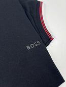Camisa Gola Polo Hugo Boss   - Preta