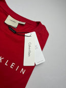 Camiseta Calvin Klein - Vermelha - Seda Pima