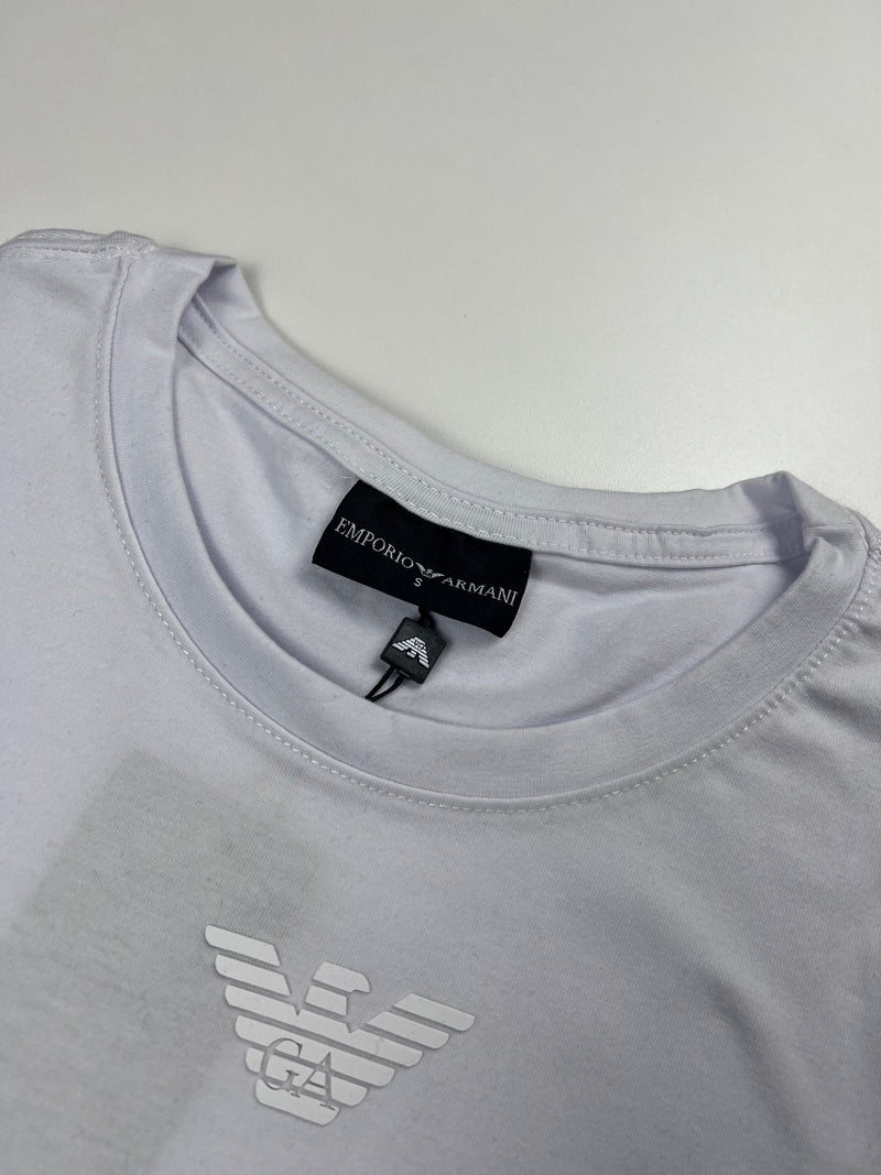 Camiseta Empório Armani  - Branca - Algodão Egípicio