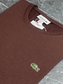 Camiseta Lacoste - Marrom - Algodão Egípcio