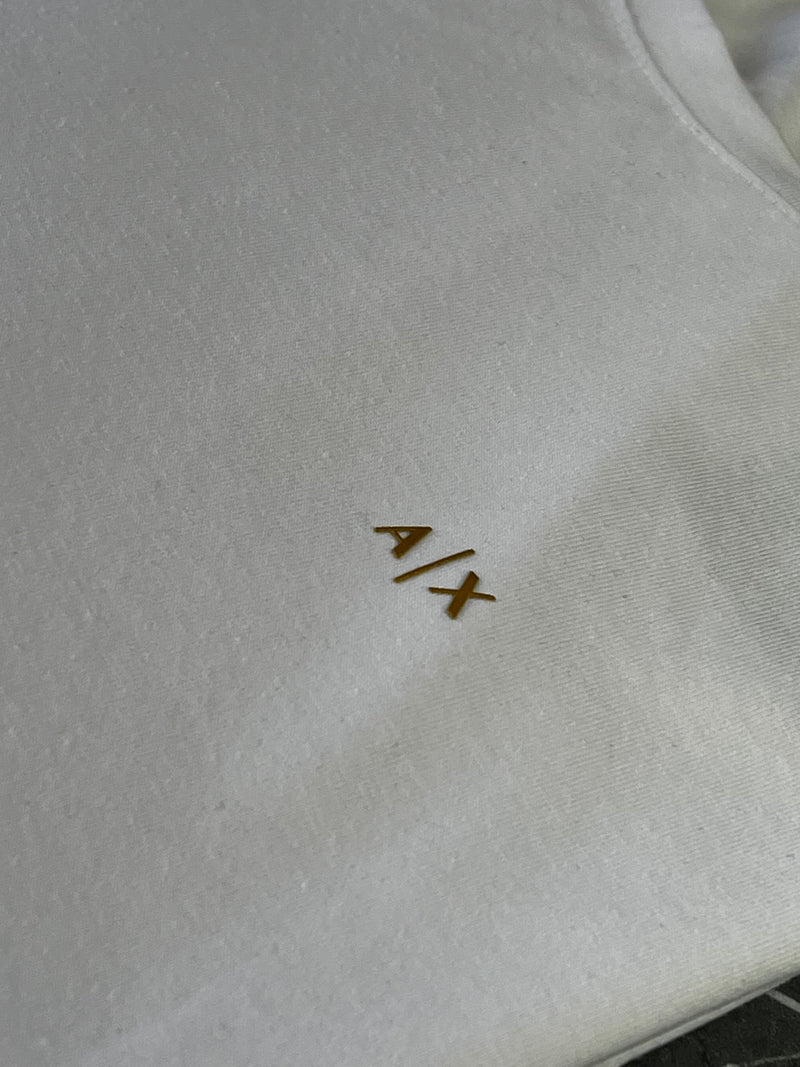 Camiseta Armani Exchange - Bege - Algodão Egípicio