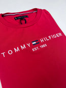 Camiseta Tommy Hilfiger - Vermelha - Seda Pima