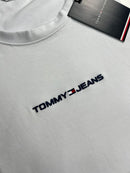 Camiseta Tommy Jeans - Branca - Algodão Egípcio