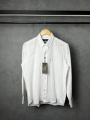 Camisa Social Polo Ralph Lauren - Branca - Linho