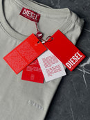 Camiseta Diesel - Areia - Seda Pima