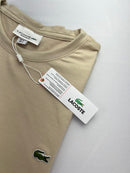 Camiseta Lacoste - Caqui - Algodão Egípicio