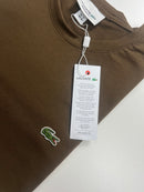 Camiseta Lacoste  - Marrom - Algodão Egípcio
