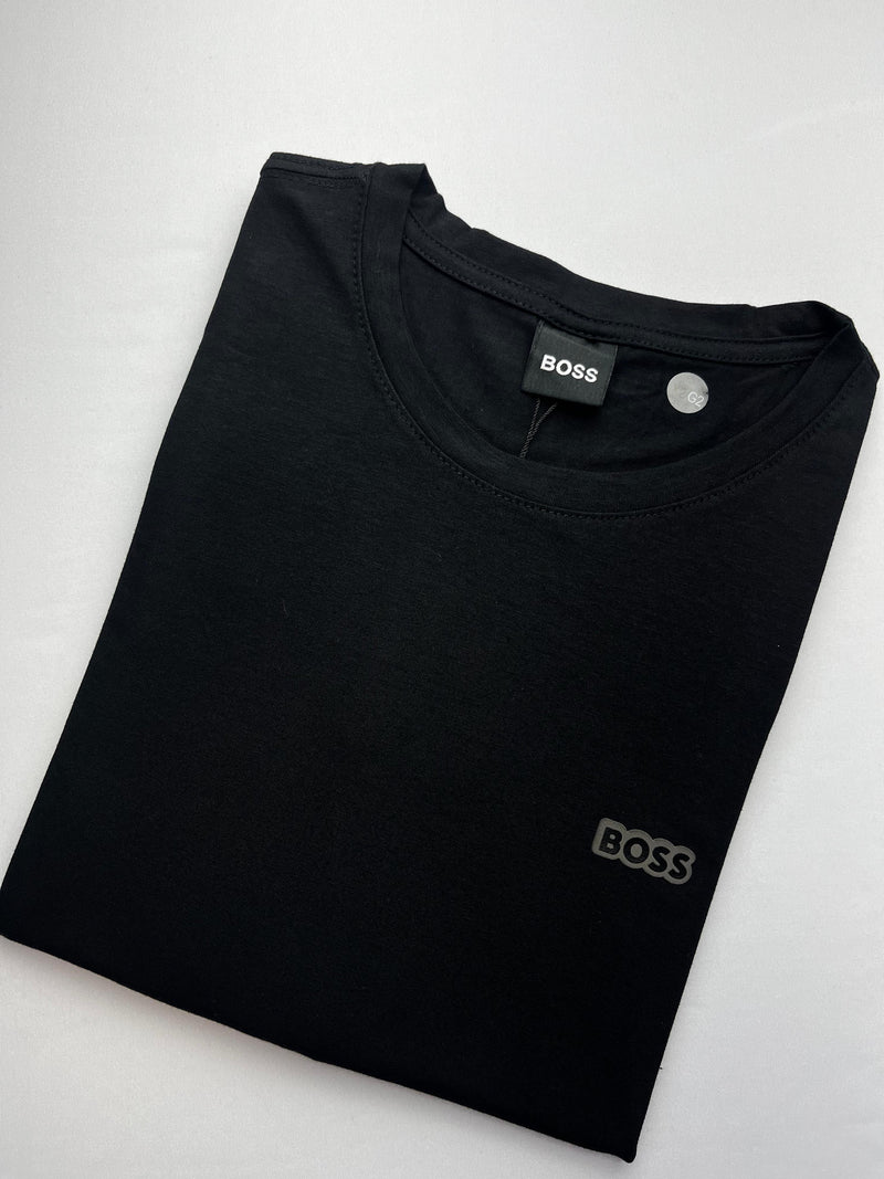 Camiseta Hugo Boss - Preta - Algodão Egípicio