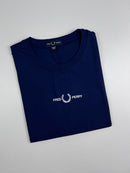 Camiseta Fred Perry - Azul Marinho - Pima Chinese