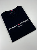 Camiseta Tommy Hilfiger - Preta - Pima Chinese
