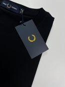 Camiseta Fred Perry - Preto - Pima Chinese