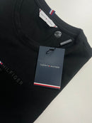 Camiseta Tommy Hilfiger - Preta - Algodão Egípcio