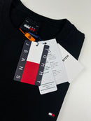 Camiseta Tommy Jeans - Preta - Seda Pima