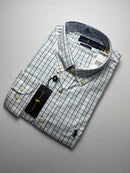 Camisa Social Polo Ralph Lauren Oxford - Xadrez BR/AZ