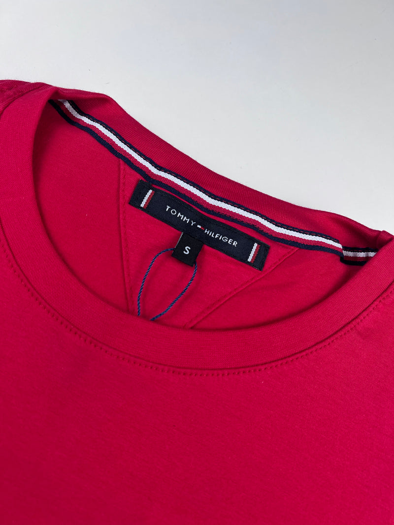 Camiseta Tommy Hilfiger - Vermelha - Seda Pima