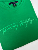 Camiseta Tommy Hilfiger - Verde - Algodão Egípicio