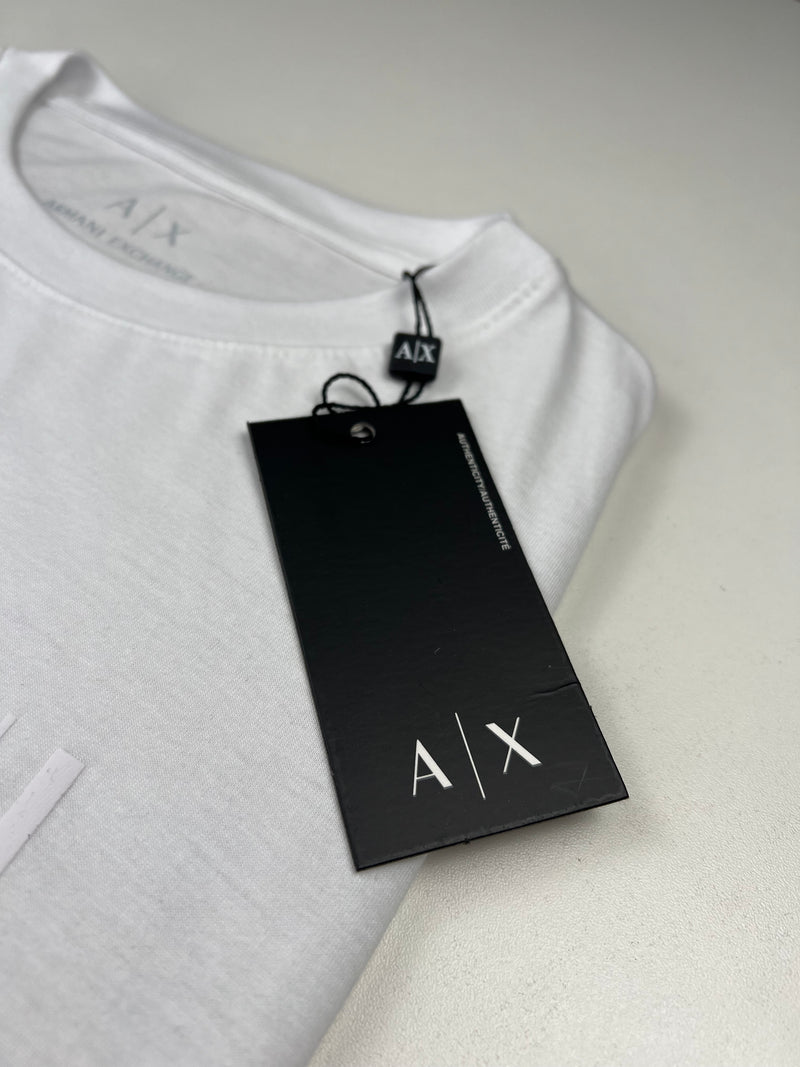 Camiseta Armani Exchange - Branca - Seda Pima