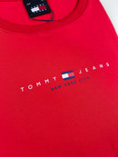Camiseta Tommy Jeans - Vermelha - Pima Strech
