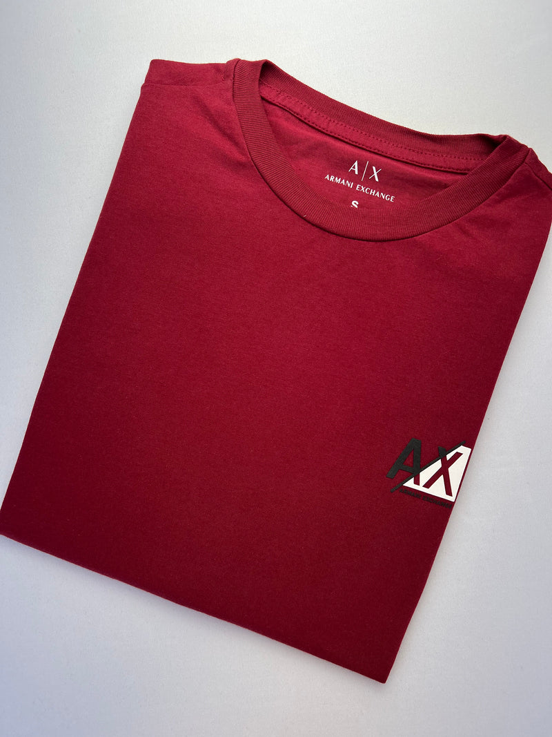 Camiseta Armani Exchange - Bordo - Importada