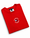 Camiseta Tommy Jeans - Vermelha - Algodão Egípcio