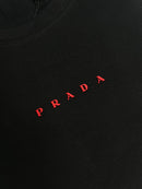 Camiseta Prada - Preta - Algodão Egípcio