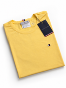 Camiseta Tommy Hilfiger - Amarela - Algodão Egípcio