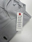 Camisa Gola Polo Lacoste - Cinza Claro