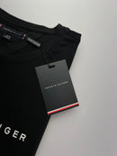 Camiseta Tommy Hilfiger - Preta      - Algodão Egipcio