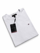 Camiseta Tommy Hilfiger Basic - Branco - Algodão Egípcio