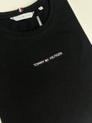 Camiseta Tommy Hilfiger - Preta  - Algodão Egípcio