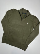 Suéter Polo Ralph Lauren Importado C/Ziper - Verde