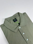 Camisa Gola Polo Hugo Boss -  Verde Musgo