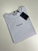 Camiseta Tommy Hilfiger - Branca   - Algodão Egípcio