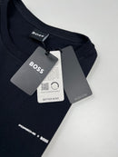 Camiseta Porsche x Boss - Preta -  Pima Chinese Soft Touch