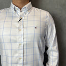 Camisa Social BR/AZ Tommy Hilfiger Oxford - Xadrez