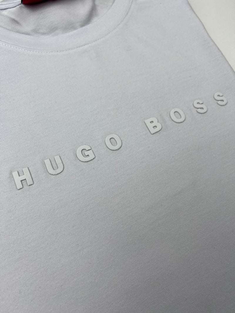 Camiseta Hugo Boss  - Branca - Algodão Egípicio