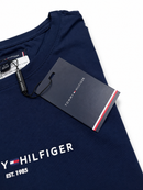 Camiseta Tommy Hilfiger - Azul Marinho- Algodão Egípcio