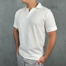 Gola Polo Zara Texturizada - Off White