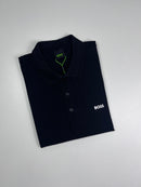 Camisa Gola Polo Hugo Boss -  Preta