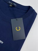 Camiseta Fred Perry - Azul Marinho - Pima Chinese