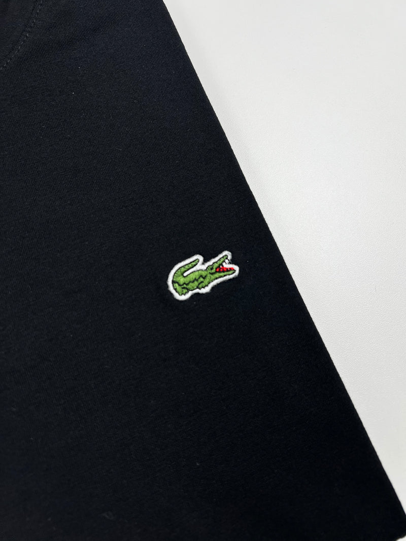 Camiseta Lacoste - Preta - Algodão Egípicio